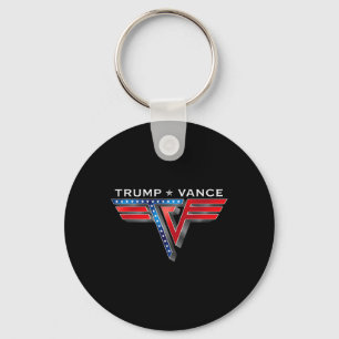 Trump Vance America Trump We Won Wins Inauguration Keychain