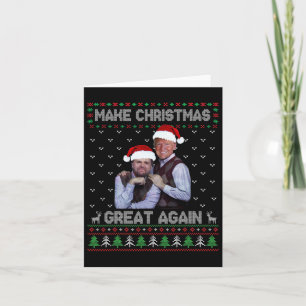 Trump Vance Brothers Make Christmas Great Again Sa Card