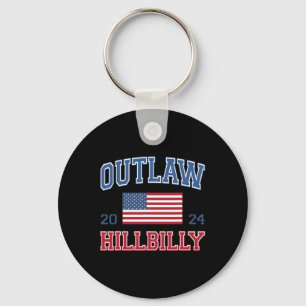 Trump Vance Donald Trump J.d. Vance Outlaw Hillbil Keychain