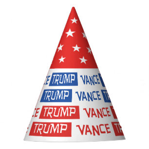 Trump Vance Election 2024 Paper Party Hats