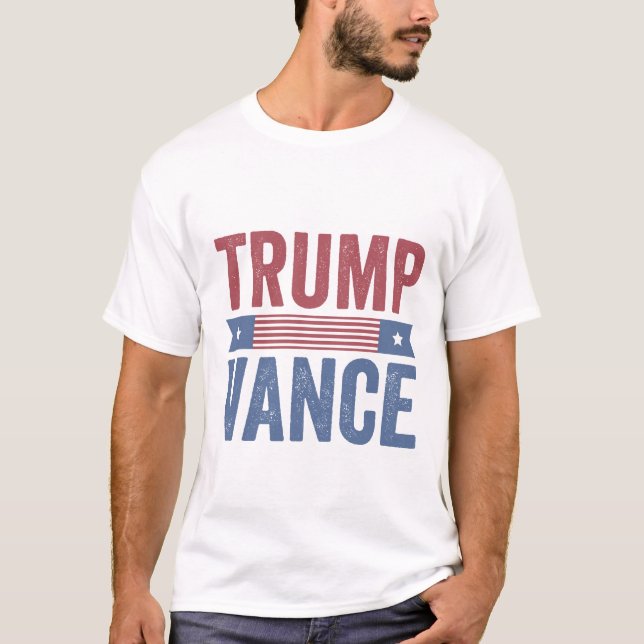 Trump Vance Election Ugly Christmas Sweater (Front)