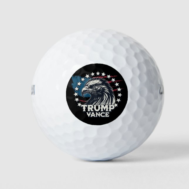 Trump Vance Golf Balls (Front)