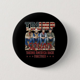 Trump Vance Kennedy Elon Squad Taking America Byck 2 Inch Round Button