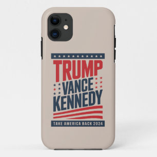 Trump Vance Kennedy Take America Back 2024  iPhone 11 Case