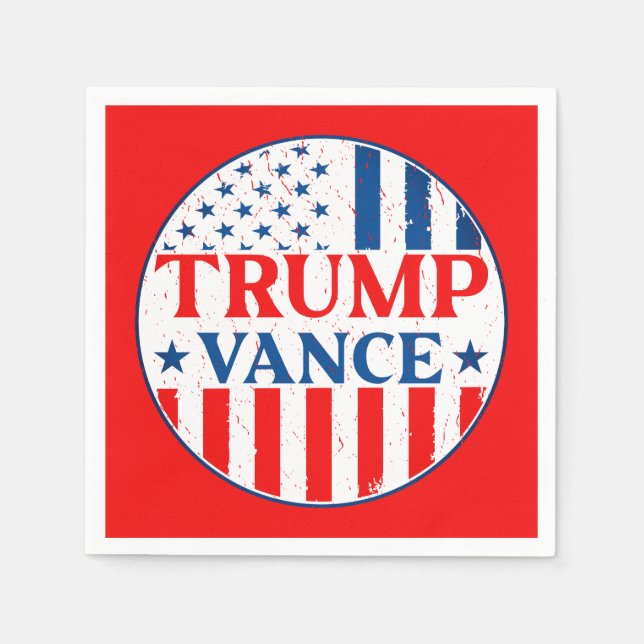 Trump Vance Napkin (Front)