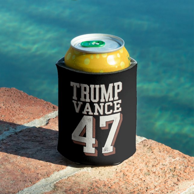Trump Vance President Vintage Trump Wins Can Cooler (In Situ Pool)