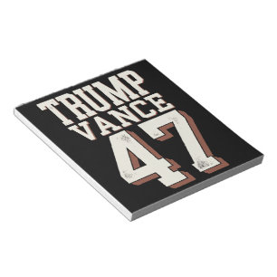 Trump Vance President Vintage Trump Wins Notepad