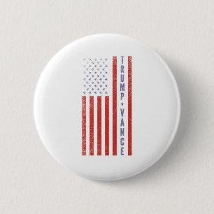 Trump Vance Republican American Election Vote Gift 2 Inch Round Button