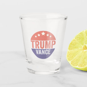 Trump Vance Republican American Election Vote Gift Shot Glass