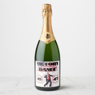 Trump Victory Dance Food and Beverage Label Set