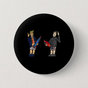 Trump Vs. Kim Jong-un 2020 Whose Rocket Is Bigger  2 Inch Round Button