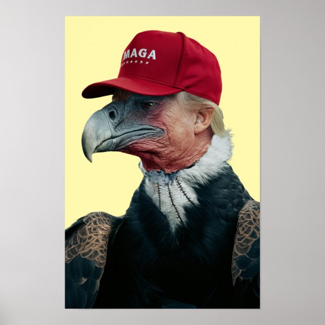 Trump Vulture Poster (Front)
