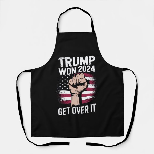 Trump We Won Wins Inauguration 47 US President  Apron (Front)