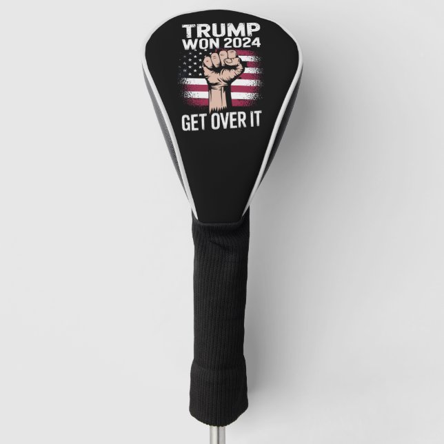 Trump We Won Wins Inauguration 47 US President  Golf Head Cover (Front)