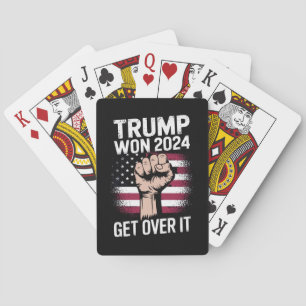 Trump We Won Wins Inauguration 47 US President  Playing Cards