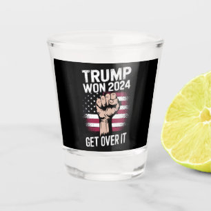 Trump We Won Wins Inauguration 47 US President Shot Glass