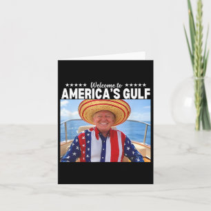 Trump Welcome To America’s Gulf 2  Card