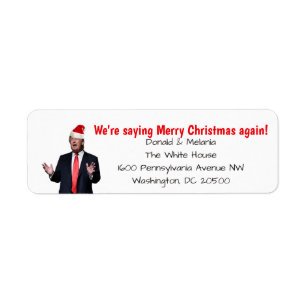Trump: We're saying Merry Christmas again