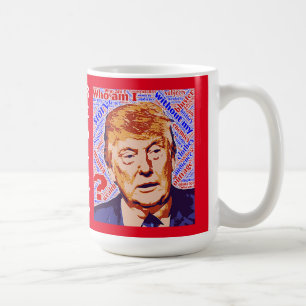 Trump Who Am I Really Classic White Mug