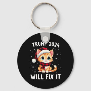 Trump Will Fix It Make America Great 45th Presiden Keychain
