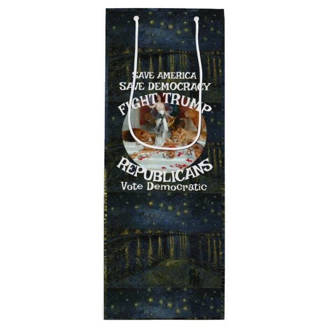 Trump Wine Gift Bag (Front)