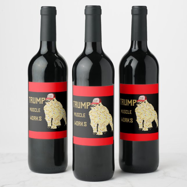TRUMP WINE LABEL (Bottles)