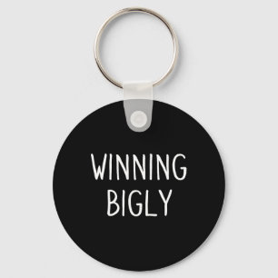 Trump Winning Bigly Keychain