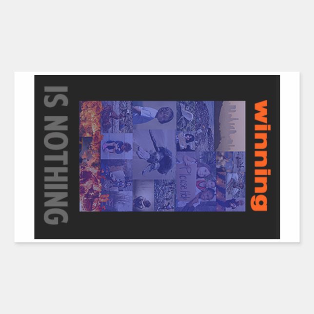 Trump Winning (Is Nothing) Sticker (Front)