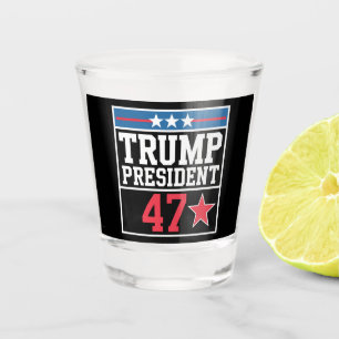 Trump Wins 2024 Election Trump Won 2024 Shot Glass