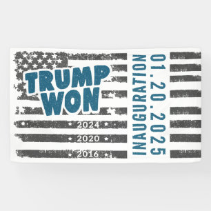 Trump Won 2024 Banner