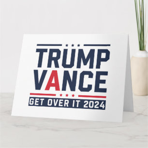 Trump Won 2024 Election President Trump Vance Card