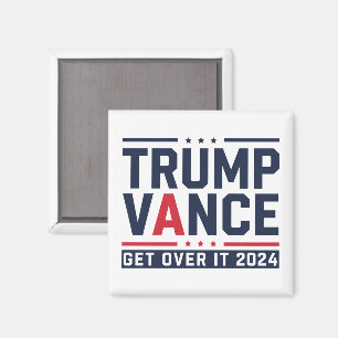 Trump Won 2024 Election President Trump Vance Magnet