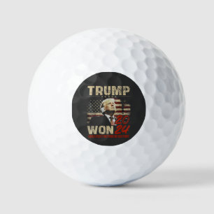 Trump Won 2024 Greatest Return in the History  Golf Balls