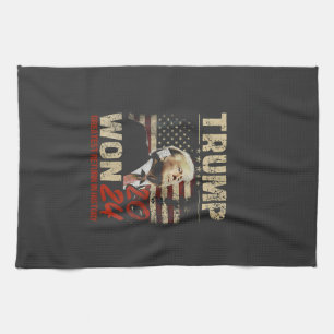 Trump Won 2024 Greatest Return in the History Kitchen Towel