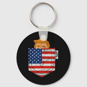 Trump Won 2024 President 47th Trump In Your Pocket Keychain