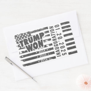 Trump Won 2024 Sticker