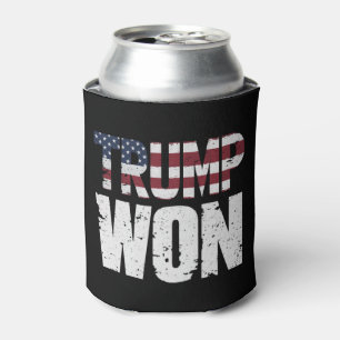 Trump Won 47th US President Won Election 2024 Can Cooler