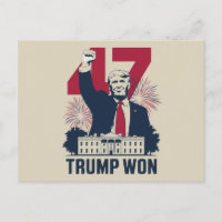 Trump Won Again 2024 Election President 47 th
