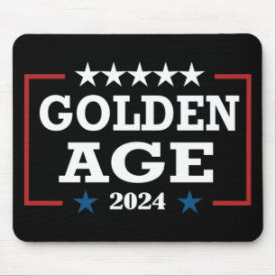 Trump Won Again 2024 Golden Age Of America 2025 Tr Mouse Pad
