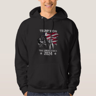 Trump Won Again Take America Back 2024 Hoodie