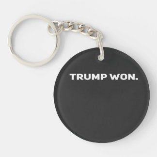Trump Won- Election USA 2024 Keychain