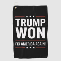 Trump Won MAGA Trump Winner 2024 Fix America Again