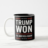 Trump Won MAGA Trump Winner 2024 Fix America Again