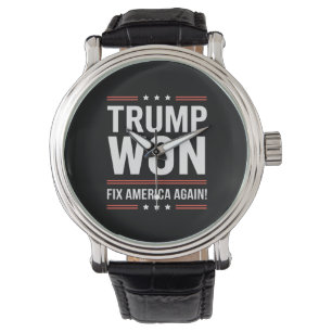Trump Won MAGA Trump Winner 2024 Fix America Again Watch