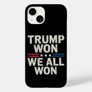 Trump Won We All Won President 47 USA Case-Mate iPhone 14 Case
