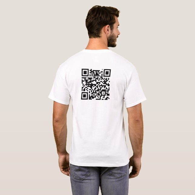 Trump YMCA Troll QR Shirt (Back Full)