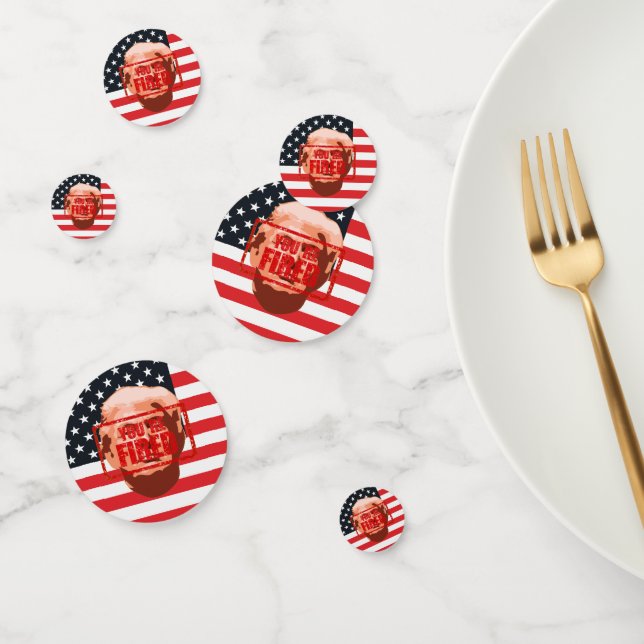 Trump You're Fired Impeachment Party Confetti (Group)