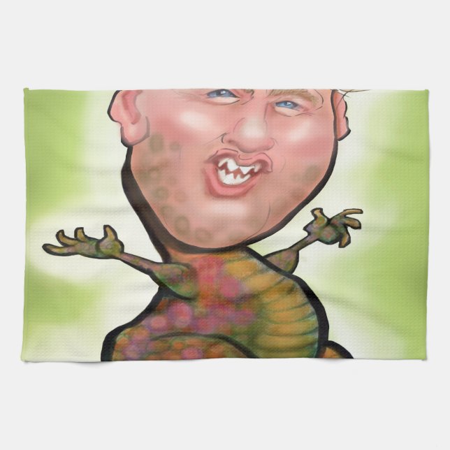 Trump Zilla Kitchen Towel (Horizontal)