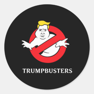 Trumpbusters Anti Trump No Trump Stop Trump  Classic Round Sticker