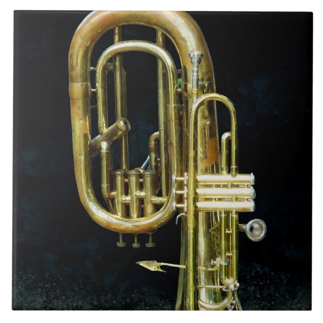 Trumpet and Tuba Tile (Front)